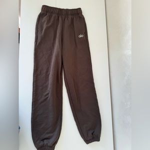 Brown Alo Sweat Pants